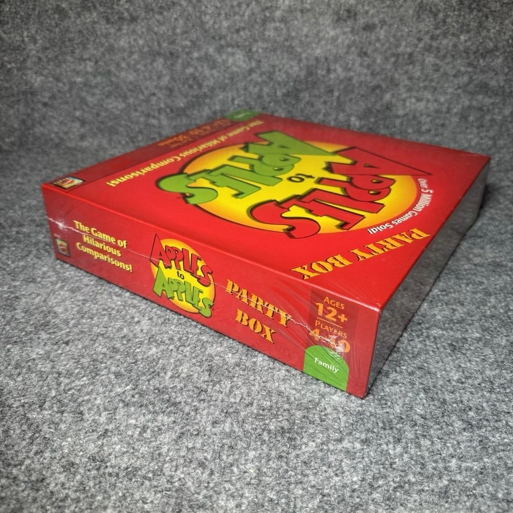 Apples‎ To Apples PARTY BOX The Game Of Hilarious Comparisons! NEW SEALED